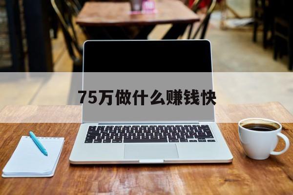 75万做什么赚钱快