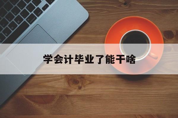 学会计毕业了能干啥