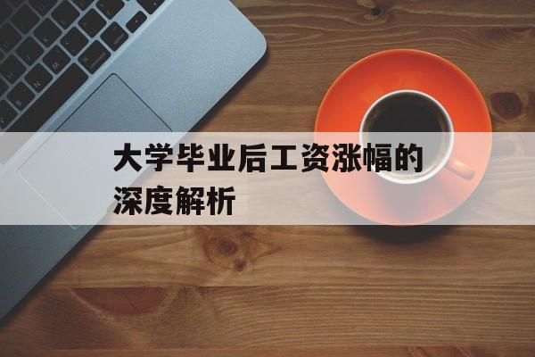 大学毕业后工资涨幅的深度解析