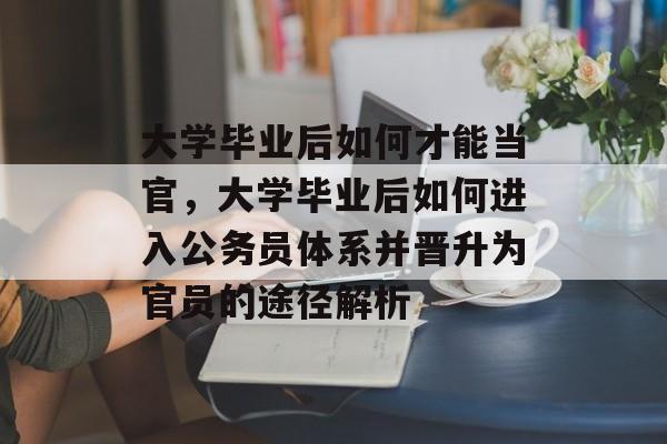 大学毕业后如何才能当官，大学毕业后如何进入公务员体系并晋升为官员的途径解析