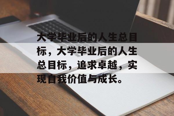 大学毕业后的人生总目标，大学毕业后的人生总目标，追求卓越，实现自我价值与成长。