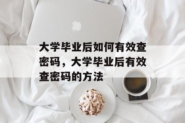 大学毕业后如何有效查密码，大学毕业后有效查密码的方法