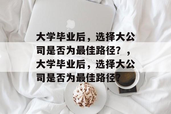 大学毕业后，选择大公司是否为最佳路径？，大学毕业后，选择大公司是否为最佳路径？