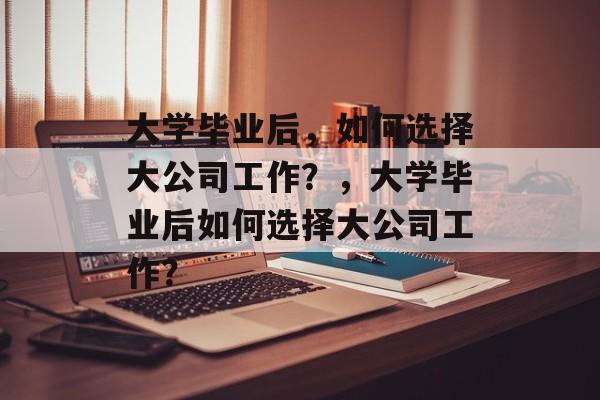 大学毕业后，如何选择大公司工作？，大学毕业后如何选择大公司工作？