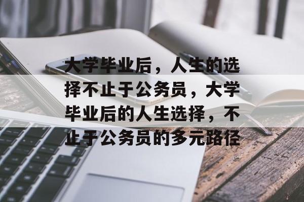 大学毕业后，人生的选择不止于公务员，大学毕业后的人生选择，不止于公务员的多元路径